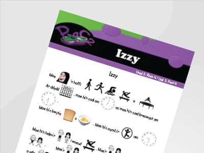 Llun o Izzy