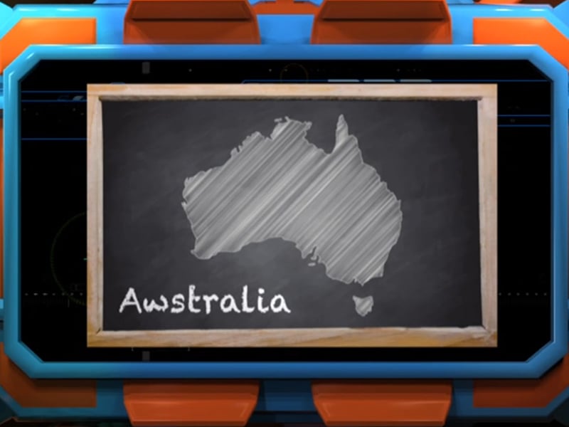 Llun o Tom yn Awstralia