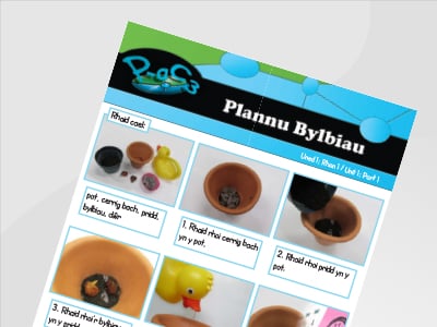Llun o Plannu Bylbiau