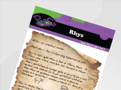 Llun o Rhys